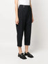 pantalones tapered de talle alto